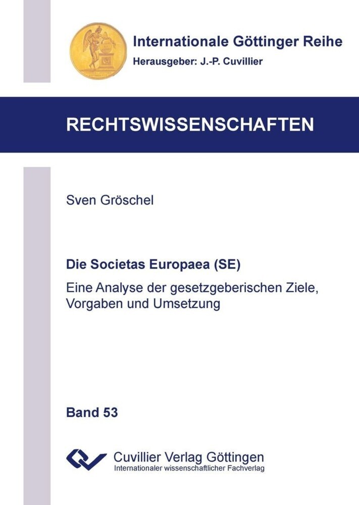 Die Societas Europaea (SE) main product photo