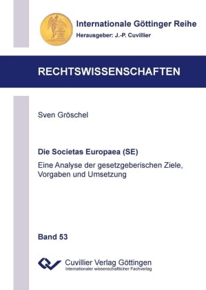 Die Societas Europaea (SE)