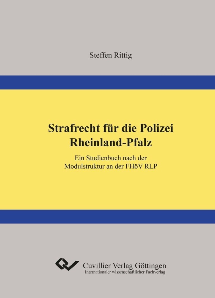 Strafrecht für die Polizei Rheinland-Pfalz main product photo