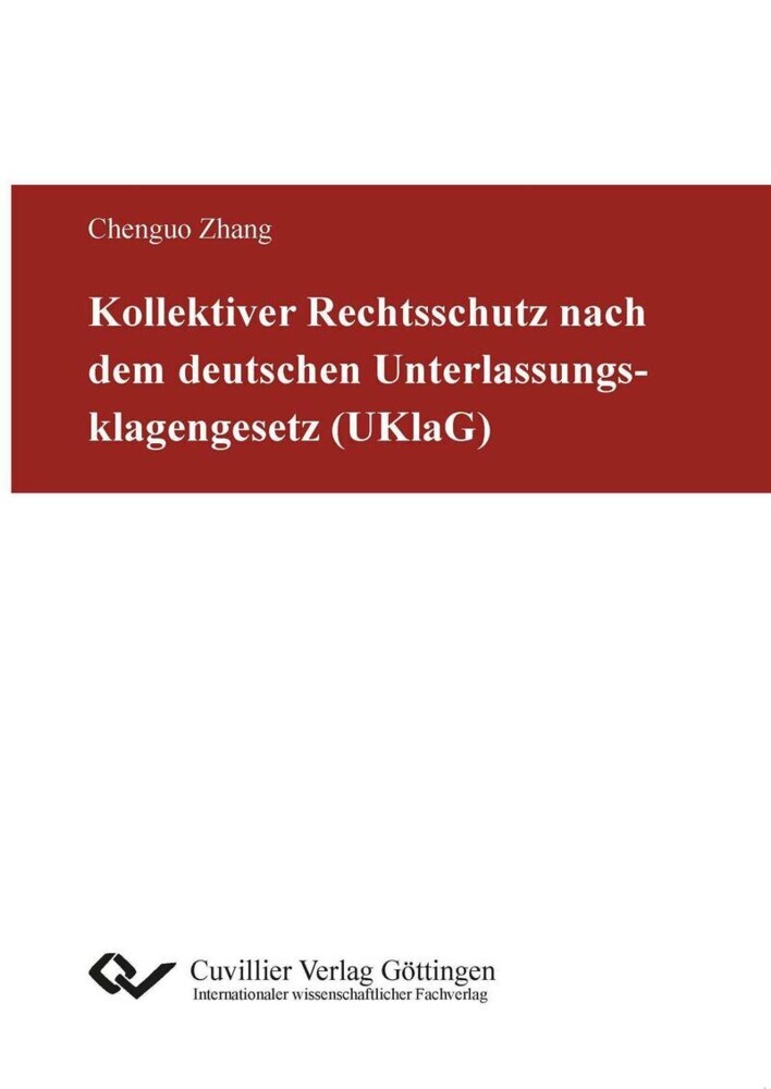 Kollektiver Rechtsschutz nach dem deutschen Unterlassungsklagengesetz (UKlaG) main product photo
