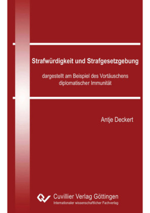 Strafw&#xFC;rdigkeit und Strafgesetzgebung