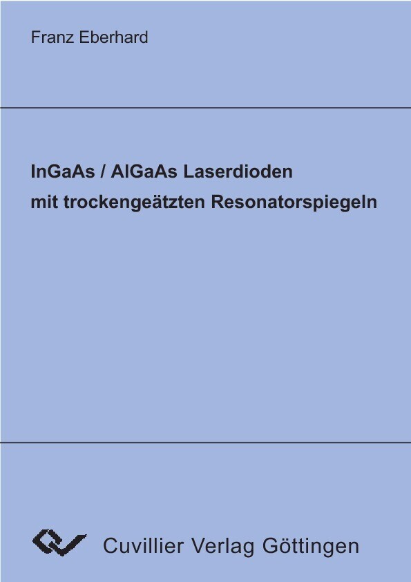 InGaAs/AlGaAs Laserdioden mit trockengeätzten Resonatorspiegeln main product photo