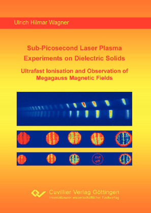 Sub-Picosecond Laser Plasma Experiments on Dielectric Solids: Ultrafast Ionisation and Observation of Megagauss Magnetic Fields
