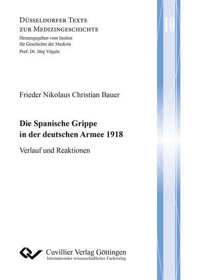 Die Spanische Grippe in der deutschen Armee 1918 main product photo