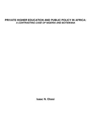 Private Higher Education and Public Policy in Africa