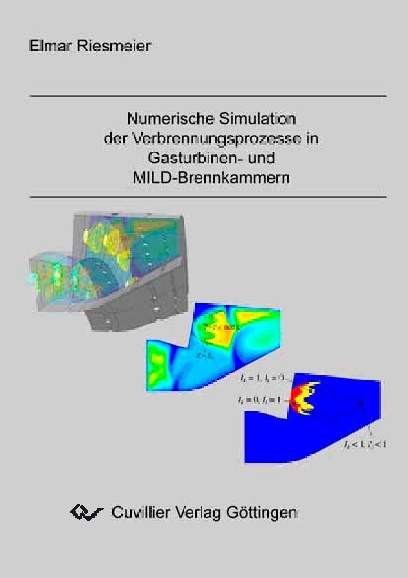 Numerische Simulation der Verbrennungsprozesse in Gasturbinen- und MILD-Brennkammern main product photo