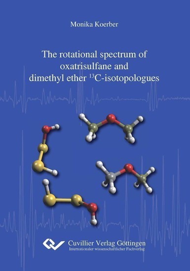 The rotational spectrum of oxatrisulfane and dimethyl ether 13C-isotopologues main product photo