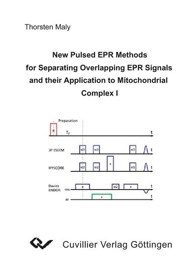 New Pulsed EPR Methods for Separating Overlapping EPR Signals and heir Application to Mitochondrial Complex I main product photo