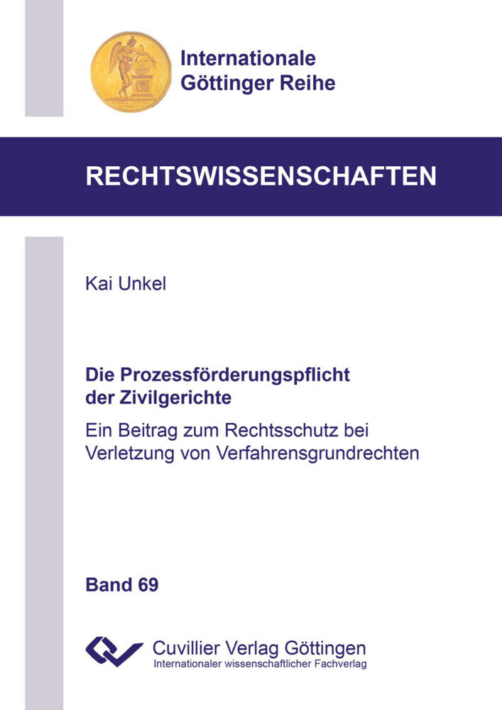 Die Prozessförderungspflicht der Zivilgerichte main product photo