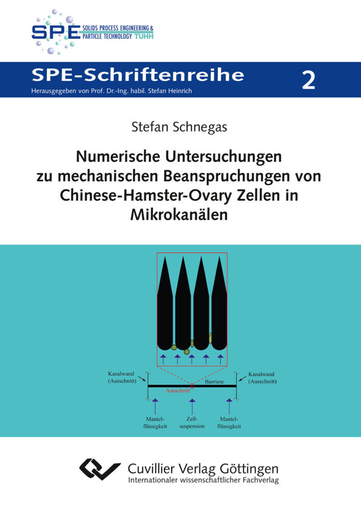 Numerische Untersuchungen zu mechanischen Beanspruchungen von Chinese-Hamster-Ovary Zellen in Mikrokanälen main product photo