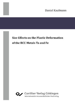 Size Effects on the Plastic Deformation of the BCC-Metals Ta and Fe