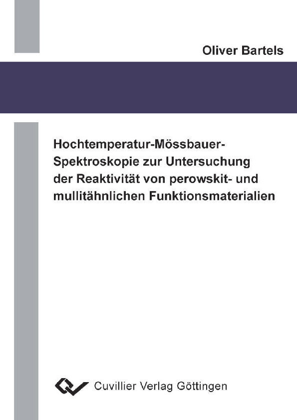 Hochtemperatur-Mössbauer-Spektroskopie zur Untersuchung der Reaktivität von perowskit- und mullitähnlichen Funktionsmaterialien main product photo