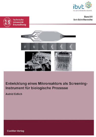 Entwicklung eines Mikroreaktors als Screening-Instrument für biologische Prozesse main product photo