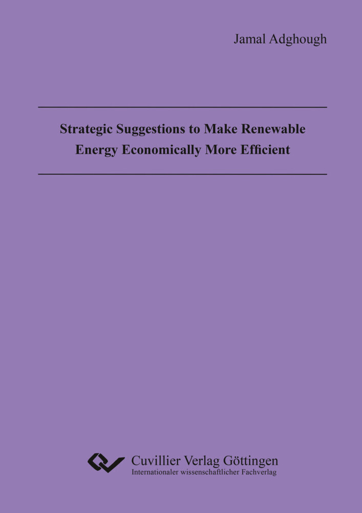 Strategic Suggestions to Make Renewable Energy Economically More Efficient main product photo