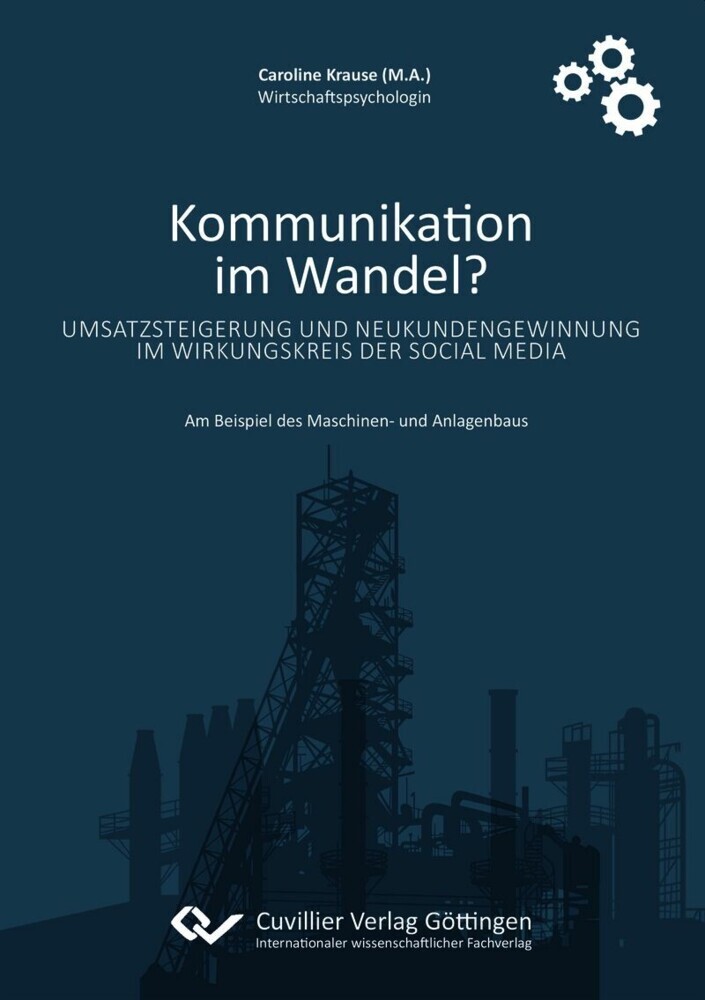 Kommunikation im Wandel? Umsatzsteigerung und Neukundengewinnung im Wirkungskreis der Social Media main product photo