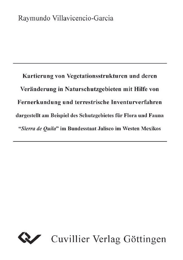 Kartierung von Vegetationsstrukturen und deren Veränderung in Naturschutzgebieten mit Hilfe von Fernerkundung und terrestrische Inventurverfahren main product photo