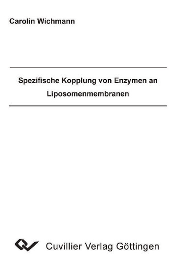 Spezifische Kopplung von Enzymen an Liposomenmembranen main product photo