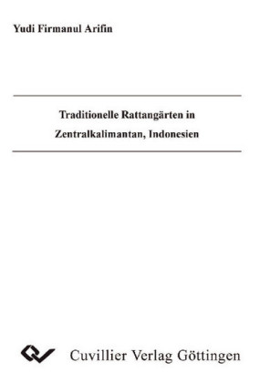 Traditionelle Rattang&#xE4;rten in Zentralkalimantan, Indonesien