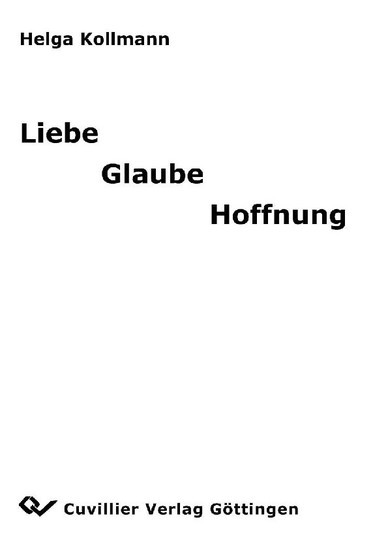 Liebe, Glaube, Hoffnung main product photo