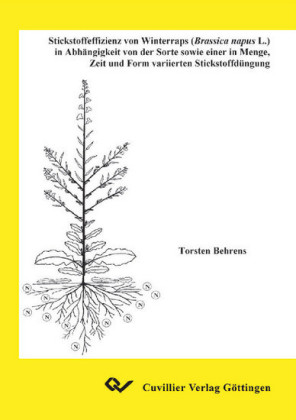 Stickstoffeffizienz von Winterraps (Brassica napus L.) in Abh&#xE4;ngigkeit von der Sorte sowie einer in Menge, Zeit und Form variierten Stickstoffd&#xFC;ngung
