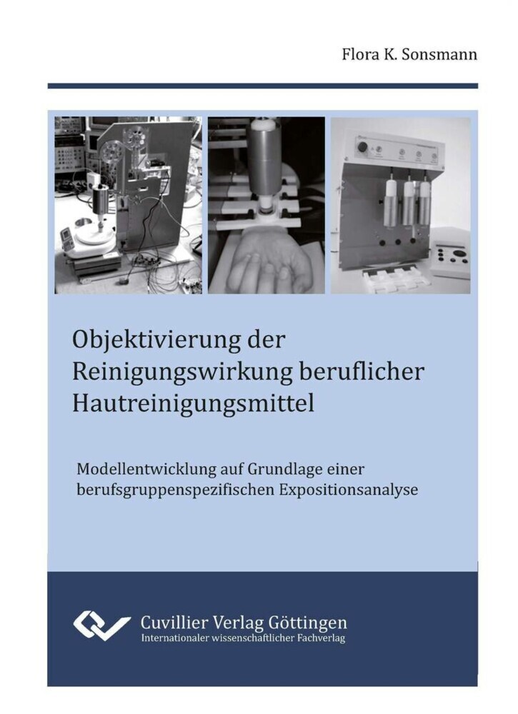 Objektivierung der Reinigungswirkung beruflicher Hautreinigungsmittel main product photo