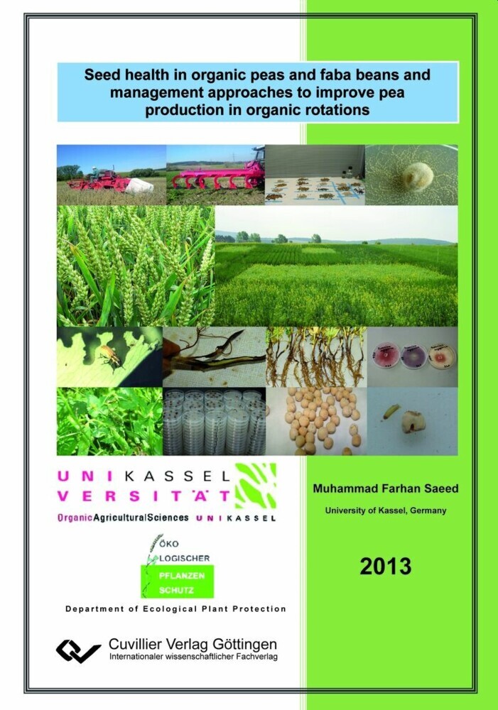 Seed health in organic peas and faba beans and management approaches to improve pea production in organic rotations main product photo