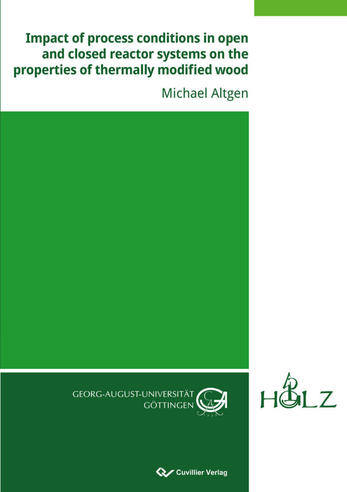 Impact of process conditions in open and closed reactor systems on the properties of thermally modified wood main product photo