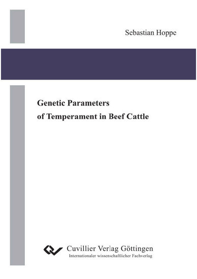 Genetic Parameters of Temperament in Beef Cattle main product photo