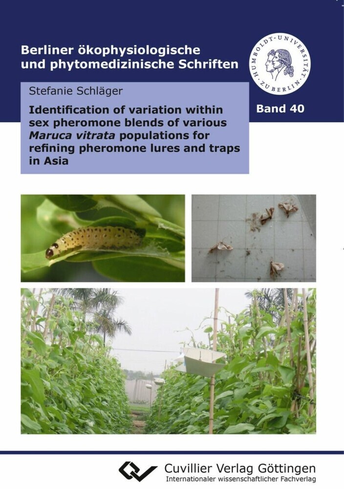 Identification of variation within sex pheromone blends of various Maruca vitrata populations for refining pheromone lures and traps in Asia main product photo