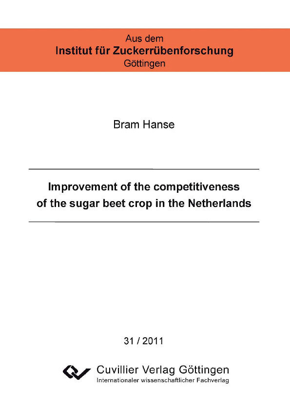 Improvement of the competitiveness of the sugar beet crop in the Netherlands main product photo
