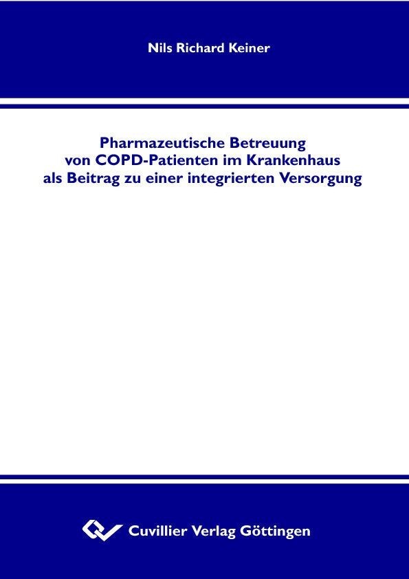 Pharmazeutische Betreuung von COPD-Patienten im Krankenhaus als Beitrag zu einer integrierten Versorgung main product photo