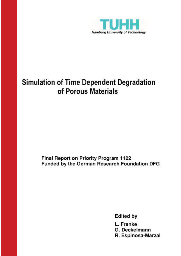 Simulation of Time Dependent Degradation of Porous Materials main product photo