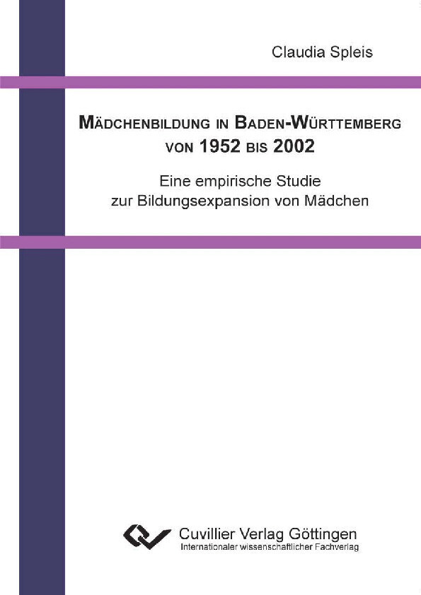 Mädchenbildung in Baden-Württemberg von 1952 bis 2002 main product photo