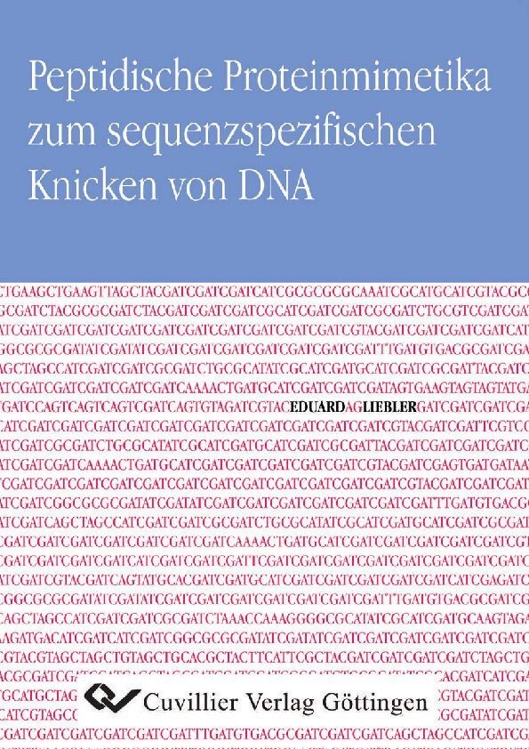 Peptidische Proteinmimetika zum sequenzspezifischen Knicken von DNA main product photo