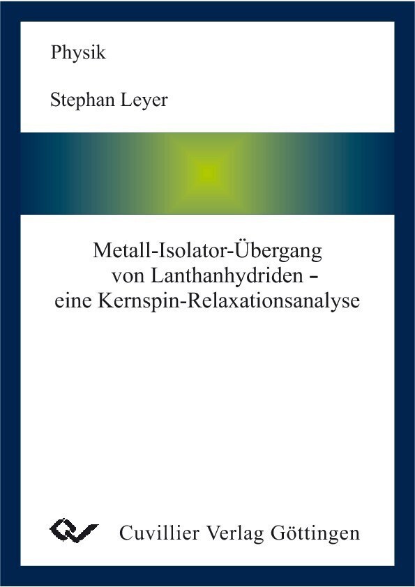 Metall-Isolator-Übergang von Lanthanhydriden main product photo