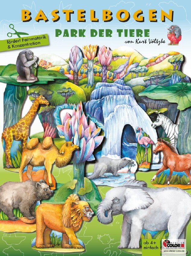 Park der Tiere - Bastelbogen main product photo