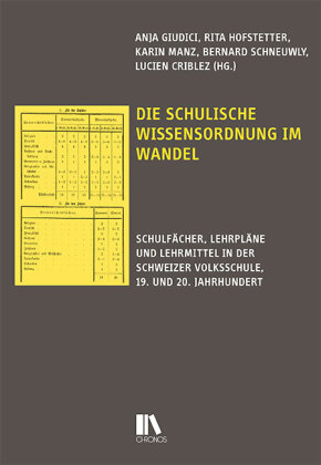 Die schulische Wissensordnung im Wandel
