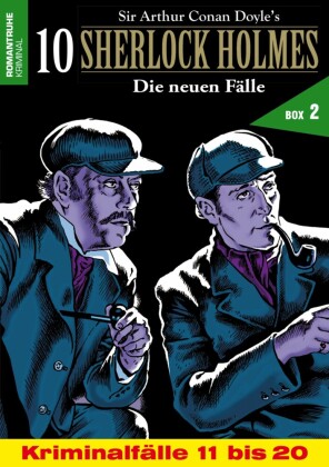 10 SHERLOCK HOLMES - Die neuen Fälle Box 2
