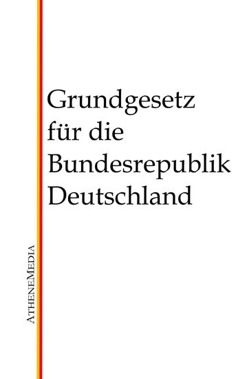 Grundgesetz für die Bundesrepublik Deutschland main product photo