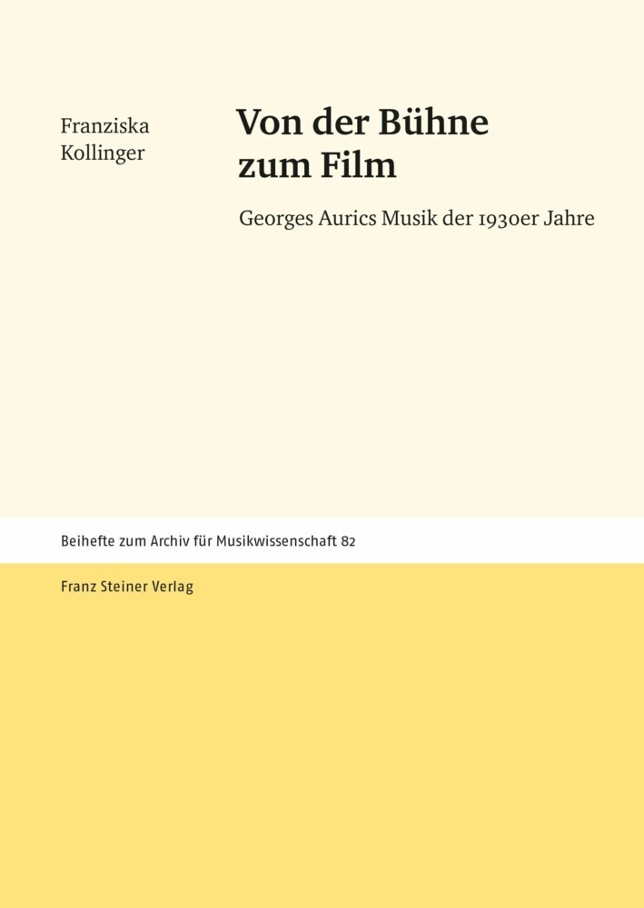 Von der Bühne zum Film main product photo