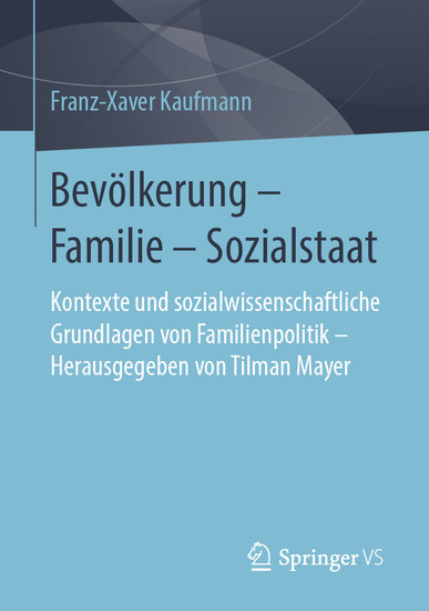 Bevölkerung - Familie - Sozialstaat main product photo