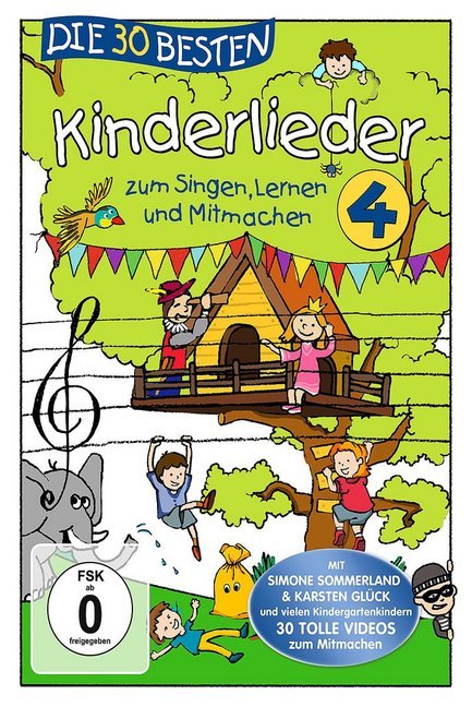 Die 30 besten Kinderlieder. .4, 4 DVD main product photo