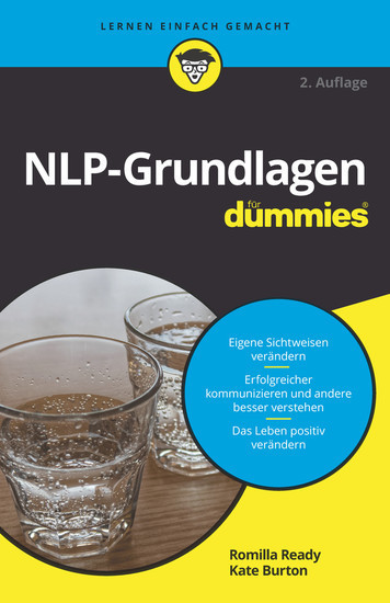 NLP-Grundlagen für Dummies main product photo