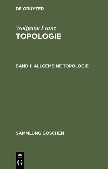 Allgemeine Topologie main product photo