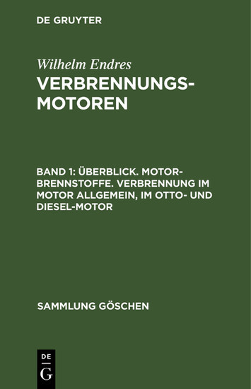 Überblick. Motor-Brennstoffe. Verbrennung im Motor allgemein, im Otto- und Diesel-Motor main product photo