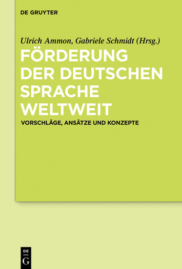 Förderung der deutschen Sprache weltweit main product photo