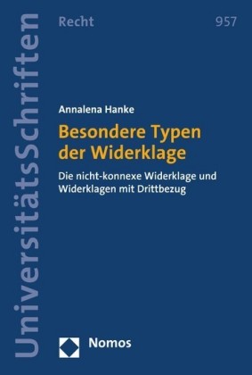 Besondere Typen der Widerklage