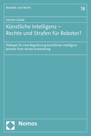 Künstliche Intelligenz - Rechte und Strafen für Roboter? main product photo