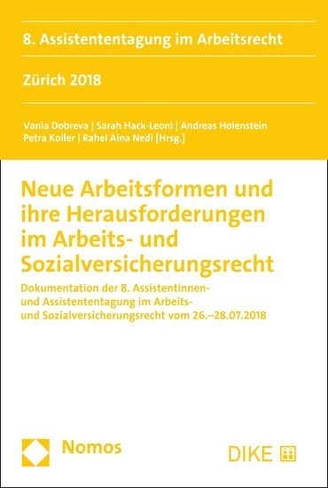 Neue Arbeitsformen und ihre Herausforderungen im Arbeits- und Sozialversicherungsrecht main product photo