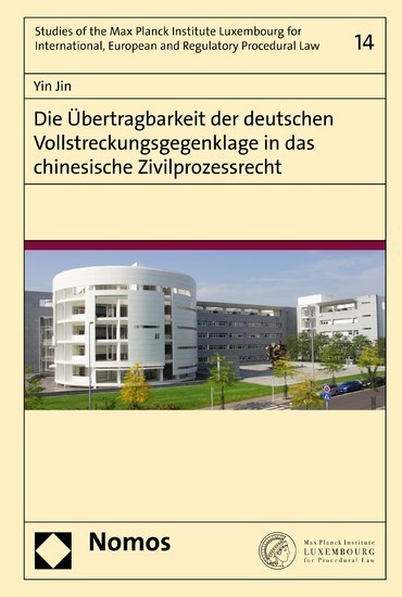 Die Übertragbarkeit der deutschen Vollstreckungsgegenklage in das chinesische Zivilprozessrecht main product photo